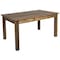 Flash Furniture Rectangle Farm Table, Rustic, Rectangular, 60" x 38", Wood, Wood Grain XA-F-60X38-GG - alternate 2